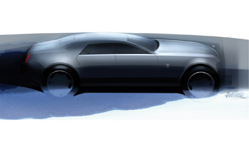 Rolls-Royce RR4 Design Sketch