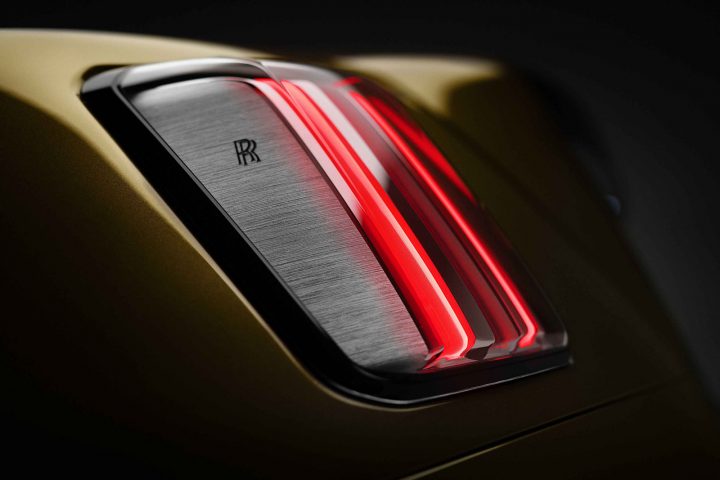 Rolls-Royce Spectre Tail Light Design