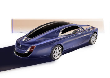 Rolls-Royce Sweptail Design Sketch Render