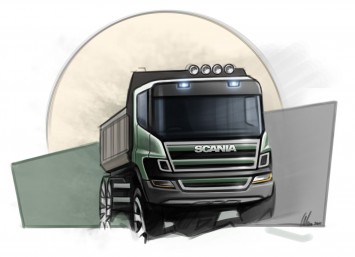 Scania Truck design sketch