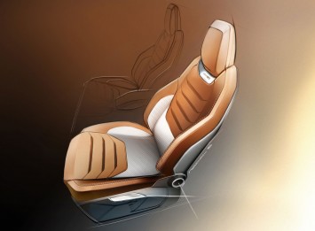 SEAT 20V20 Concept - Interior Design Sketch - Seat
