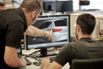 Seat Leon 3D modeling with ICEM Surf