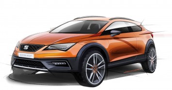 SEAT Leon Cross Sport Concept Design Sketch