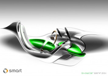 Smart Forspeed Concept interior design sketch