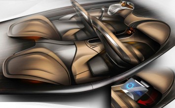 SPD - Concept Car Interior Design Sketches