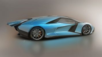 SPD Lamborghini Encierro Concept Design Sketch by Ivan Borisov