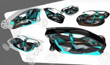 SPD - Seat Hammock Concept - Design Sketches