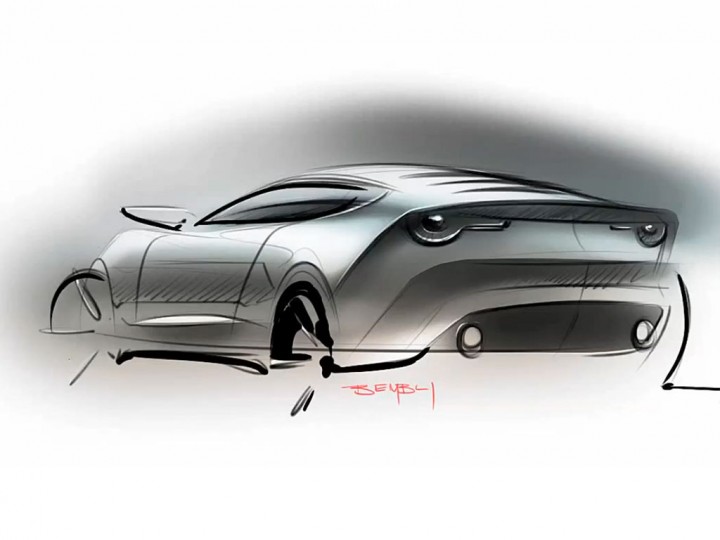How to render a car sketch