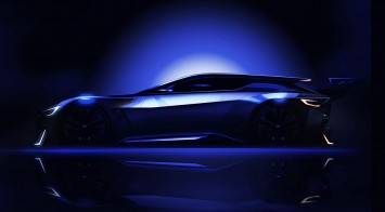 Subaru Vision Gran Turismo Concept Design Sketch