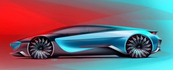 Supercar Concept Design Sketch by Scott Weibnicht