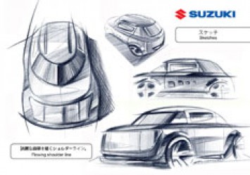 Suzuki Buddy Design Sketch