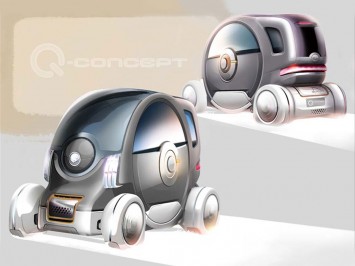 Suzuki Q-Concept Design Sketch