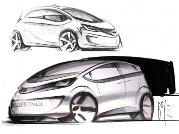 Tata Megapixel Concept - Design Sketches