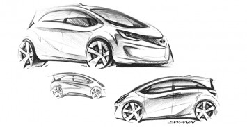 Tata Megapixel Concept - Design Sketches