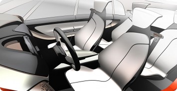 Tata Megapixel Concept - Interior Design Sketch