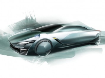 Tesla Current Concept Design Sketch
