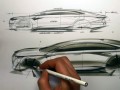 How to draw a car in Tip-Up View