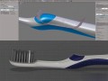 Toothbrush 3D design  tutorial in Blender and Fusion 360