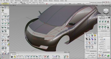 Toruk Electric Car Concept - A-Class Surfaces - Alias Screenshot