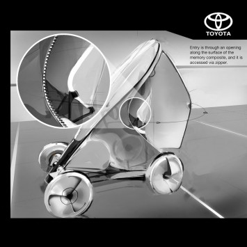 Toyota e-grus Concept - design sketch