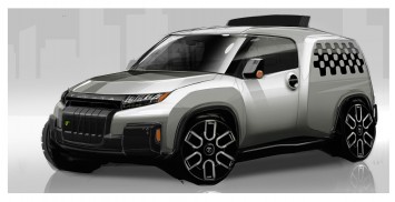 Toyota U2 Urban Utility Concept - Design Sketch