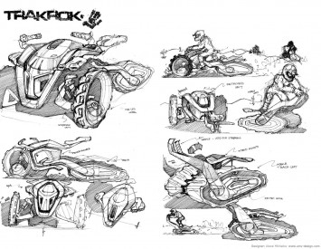 TrakRok Concept Design Sketches
