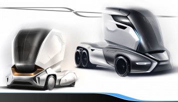 Truck Concepts-Design Sketches by Giuseppe Ceccio