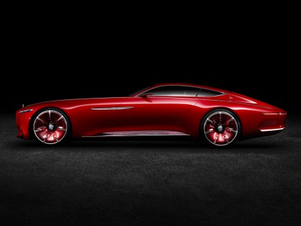 Vision Mercedes-Maybach 6 is a six-meter-long electric super-coupe