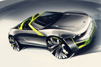 Volkswagen Ataraxia Concept Design Sketch Render