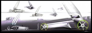Volkswagen Auriga Concept Design Sketches