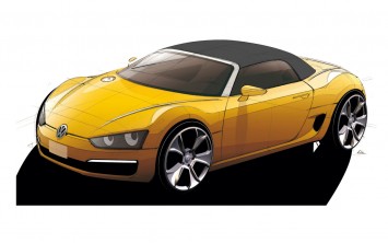 Volkswagen Concept Bluesport - Design Sketch