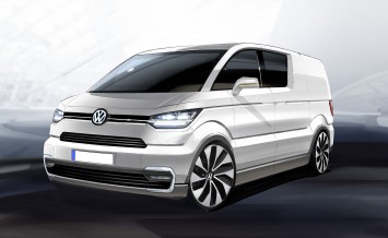Volkswagen e-Co-Motion Concept - Design Sketch