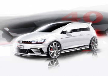 Volkswagen Golf GTI Clubsport Concept - Design Sketch