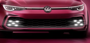 Volkswagen Golf GTI Design Sketch Render