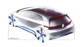 Volkswagen I.D. Concept Design Sketch