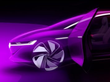 Volkswagen I.D. Vizzion Concept Design Sketch Render Detail