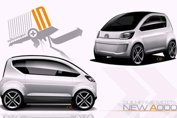 Volkswagen In Concept Design Sketches