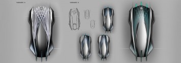 Volkswagen Optism Concept Design Sketches