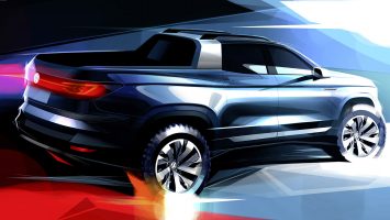 Volkswagen Pickup Concept Design Sketch