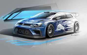 Volkswagen Polo R WRC - Design Sketch