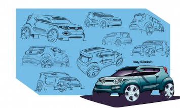 Volkswagen Rocky Concept Design Sketches