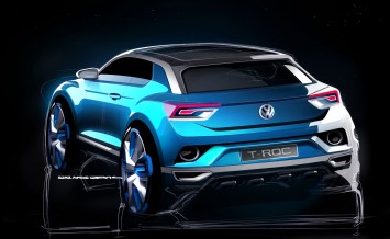 Volkswagen T-ROC Concept - Design Sketch