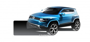Volkswagen Taigun Concept - Design Sketch