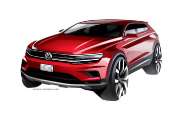 Volkswagen Tiguan Allspace Design Sketch