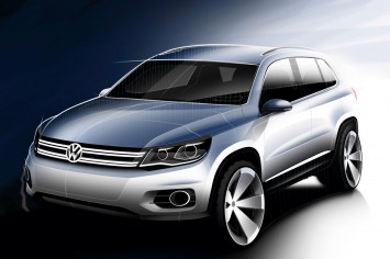 Volkswagen Tiguan Design Sketch