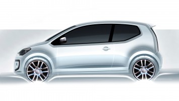 Volkswagen Up Design Sketch