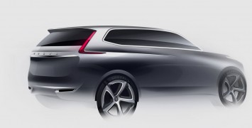 Volvo 2014 XC90 Design Sketch