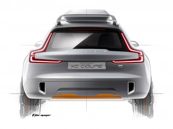 Volvo Concept XC Coupe - Design Sketch