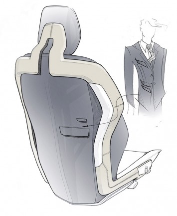 Volvo Concept You Seat Design Sketch