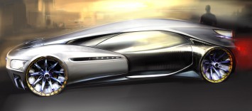 Volvo Singularity Concept Design Sketch